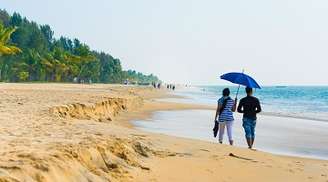 The serene Marari beach in Alleppey