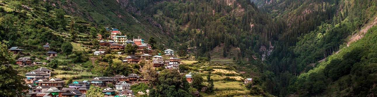 The beautiful Tosh village in Kasol