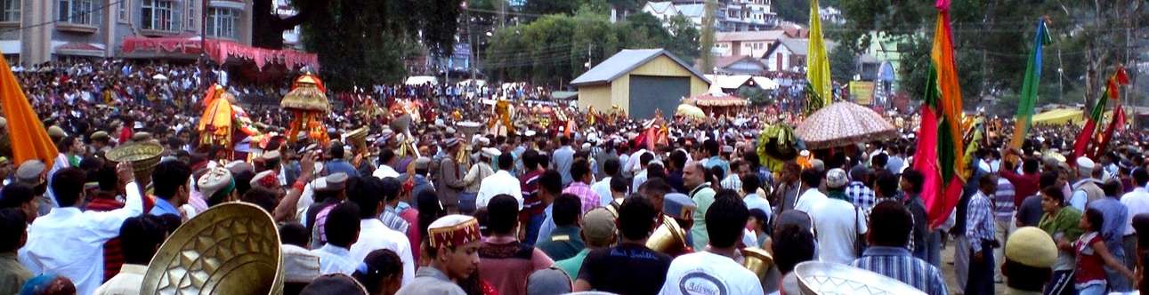 The grand summer festival in Shimla