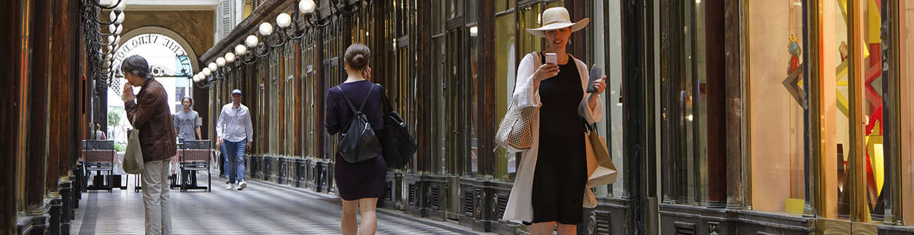 Walk the mystical covered passages of Paris