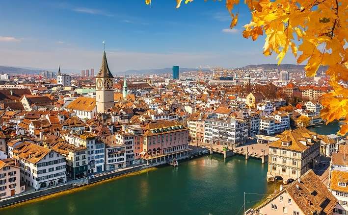 zurich tour package from india