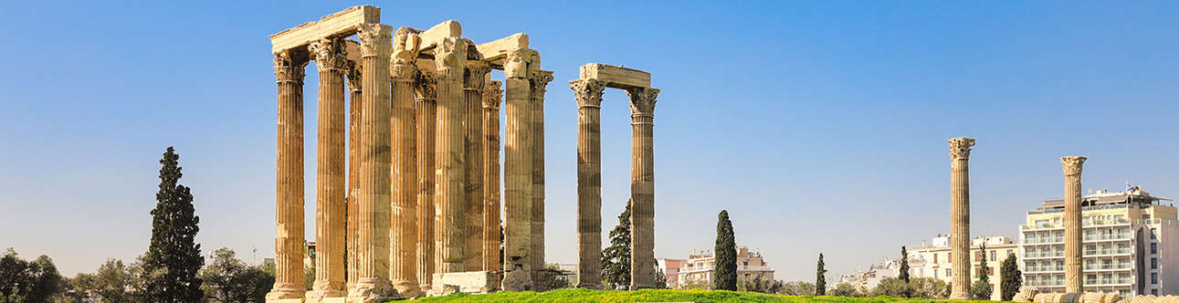 Temple Of Olympian Zeus In Athens