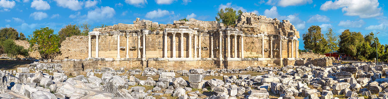 The Agora In Athens