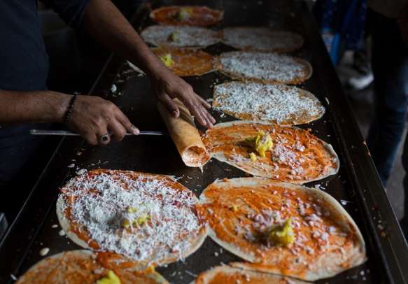Delicious Street Food in Hyderabad