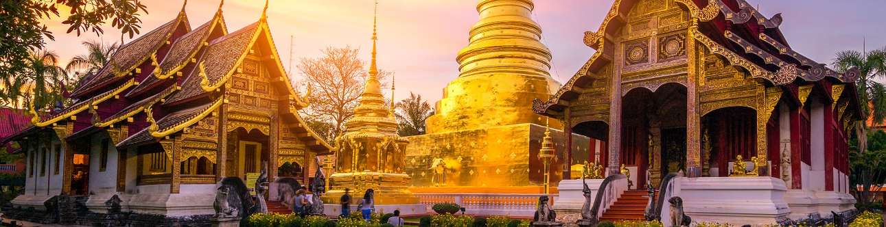 An amazing view of Wat Phra That Doi Suthep in Chiang Mai