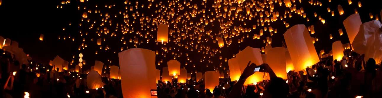 A great time to be here in Loi Krathong Festival in Chiang Mai