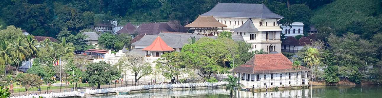 Visit the Buddhist temple in the city of Kandy, Sri Lanka.