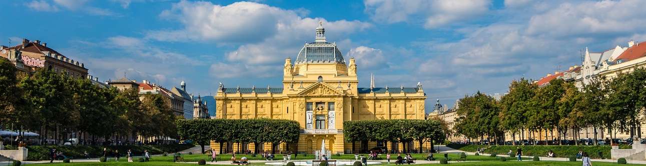 Visit the Art Pavilion in Zagreb