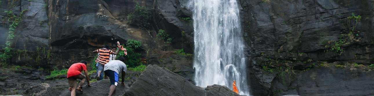 Vazhachal Waterfalls in Athirapally
