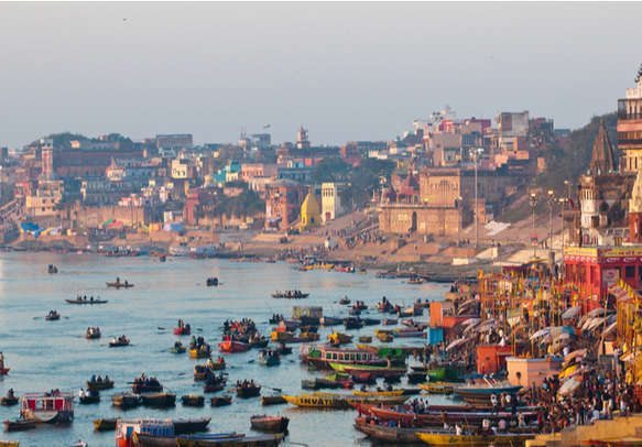 View of Varanasi City