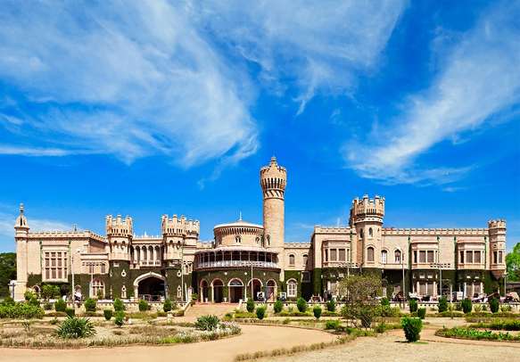 Admire the architecture of Bangalore Palace