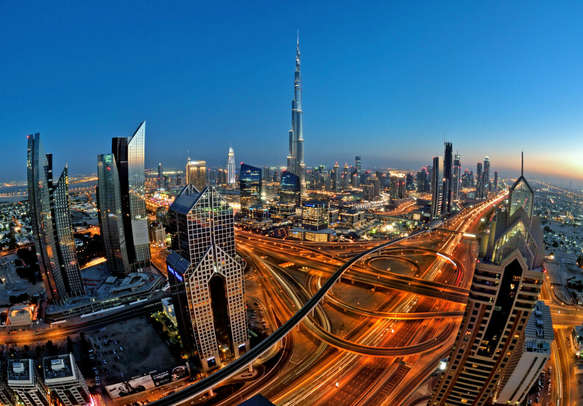 Witness the mesmerising skyline of Dubai