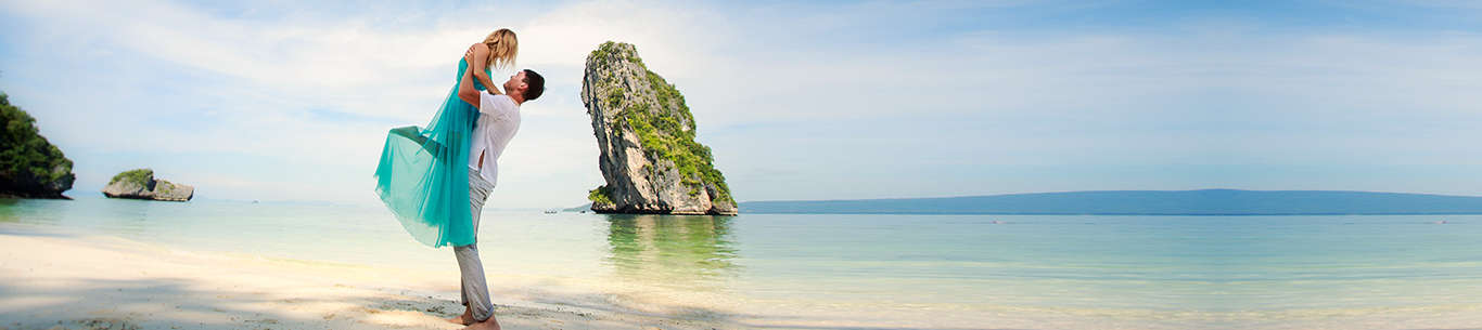 Get set for some fun moments on the beaches in Thailand on your honeymoon