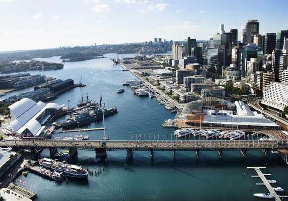 Spend some time at the Darling harbor on this holiday tour of Australia
