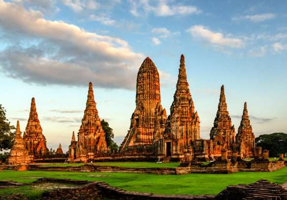 The beautiful Ayutthaya Wat