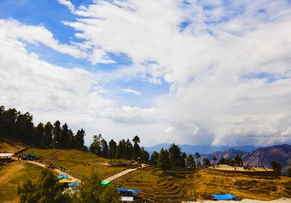 Kufri in Himachal.