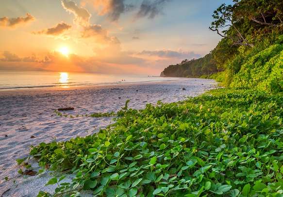 A beautiful morning at Andaman Island.
