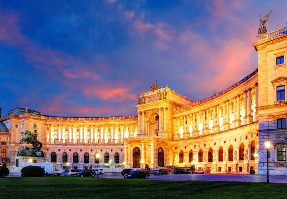 Visit the Vienna Hofburg Imperial Palace.