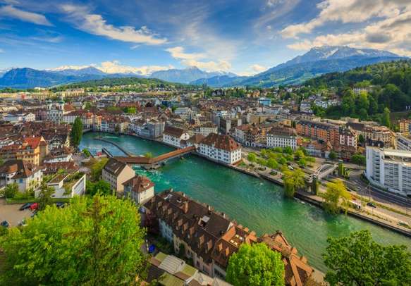 Behold the beautiful views as you explore Switzerland