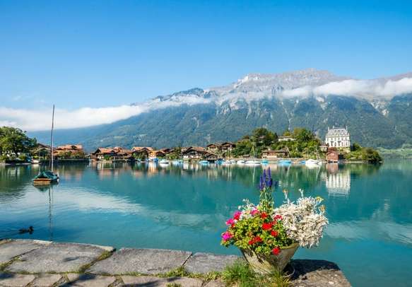 Lake Brienz is one of the most spectacular tourist places in Switzerland