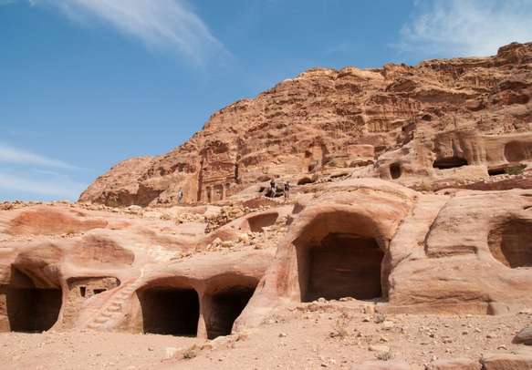 The Monastery Ad-Deir, ancient Nabataean city Petra