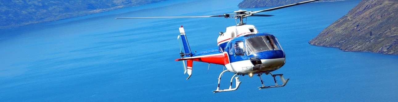 Soar across the Udaipur skies on a helicopter ride. 