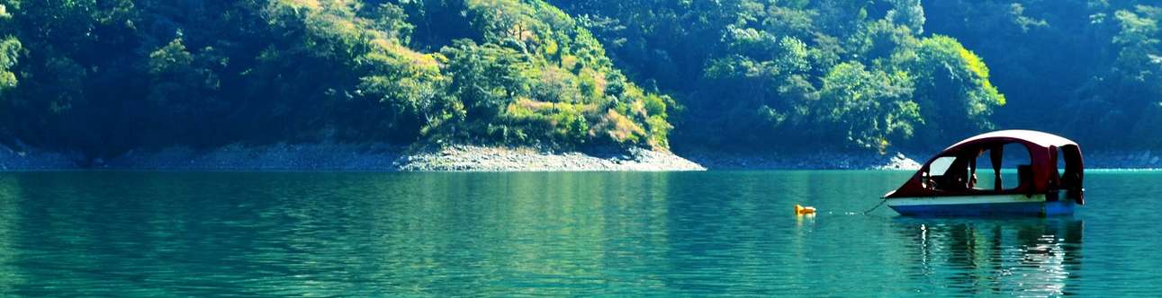 Enjoy the perfect view of Chamera Lake in Dalhousie