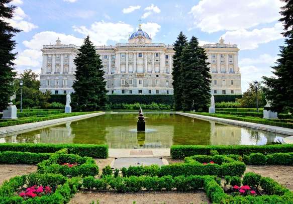 Witness the gorgeous royal palace of Madrid