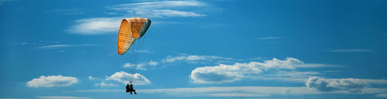 The recent craze for aero sports has certainly helped make paragliding a rage here