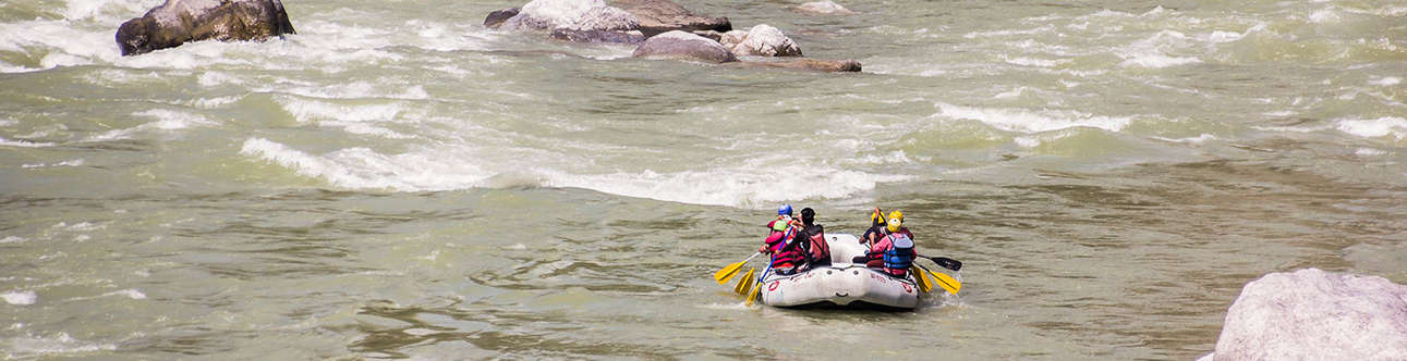 	Get thrilled by White Water Rafting sport