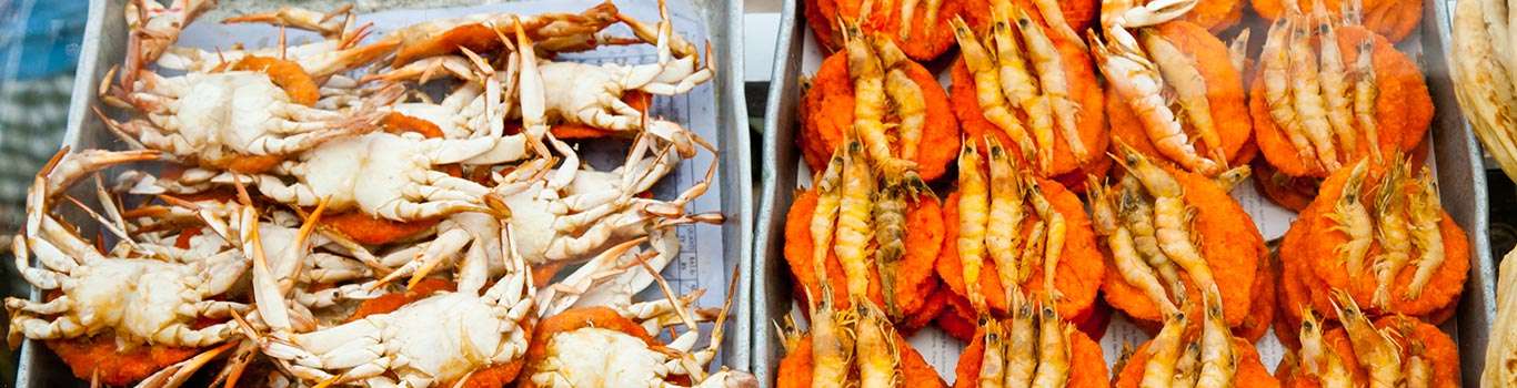 Enjoy some delicious seafood dishes