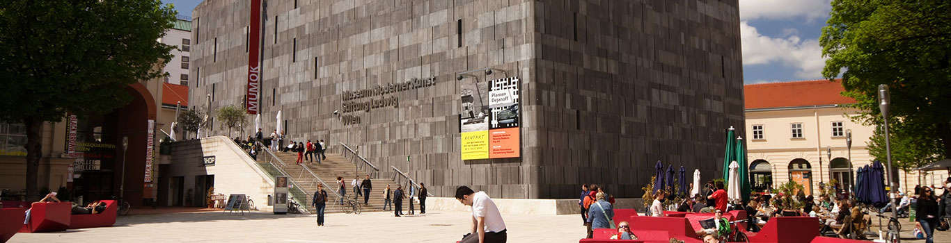 Enjoy watching modern art on display in Vienna