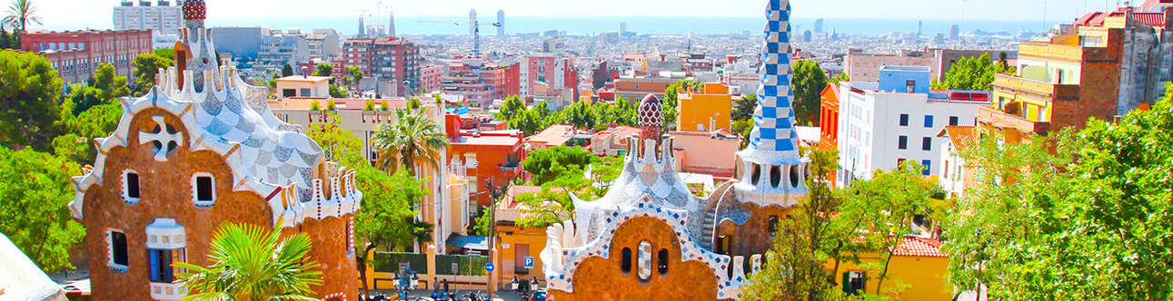The colors of Guell Park will astound you