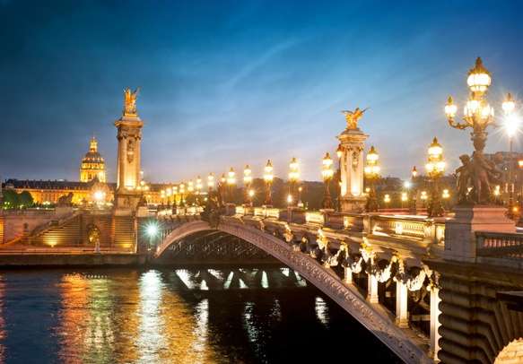 Marvel at the beauty of Alexandre  Bridge