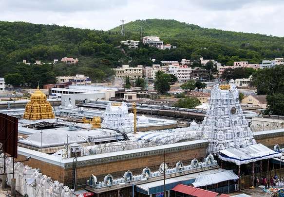 Venkateswara temple in Tirupati