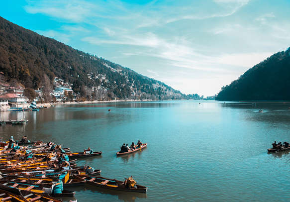 Wonderful view of Nainital  Lake