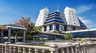 See the beauty of Iskcon Temple