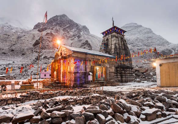 A temple in Kedarnath	