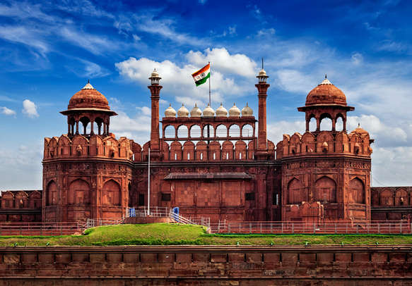 The majestic Red Fort