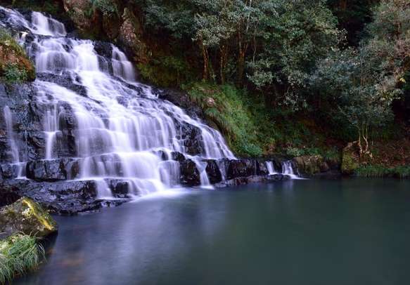The gushing Elephant Waterfalls