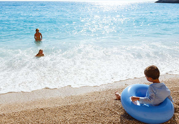 Laze on one of the beaches or opt for water activities
