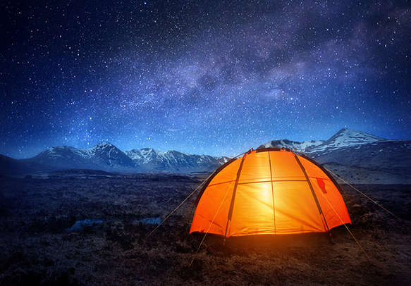 Stay under the stars and enjoy camping in Kodaikanal