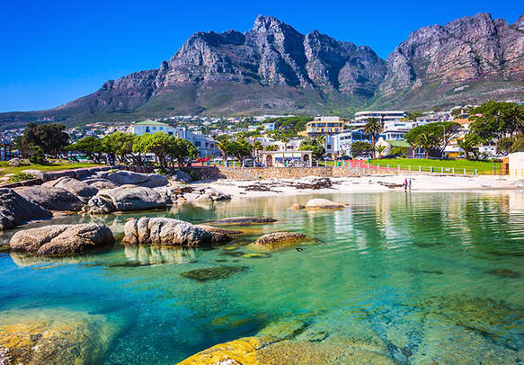 Soak in the panoramic view of Cape Town