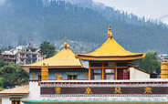 Tibetan monastery in Manali town