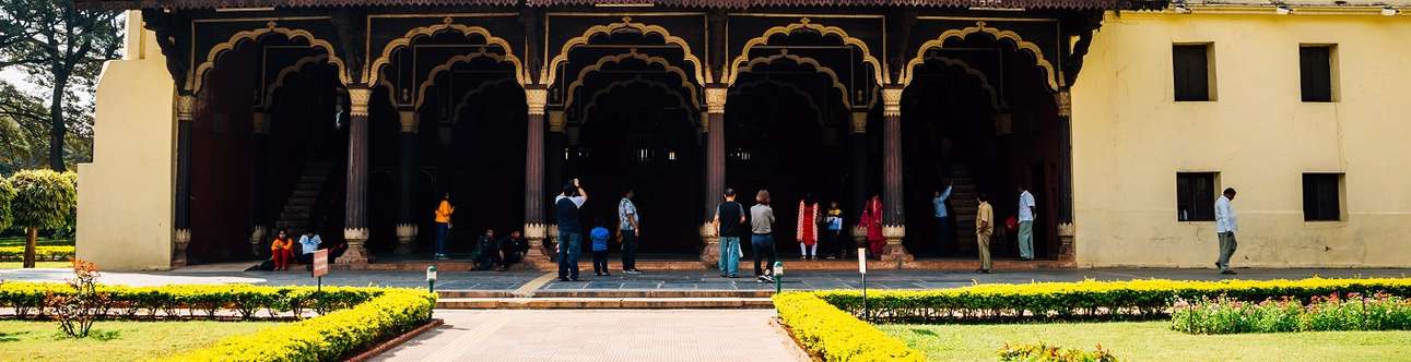 Tipu Sultan Palace in Bangalore