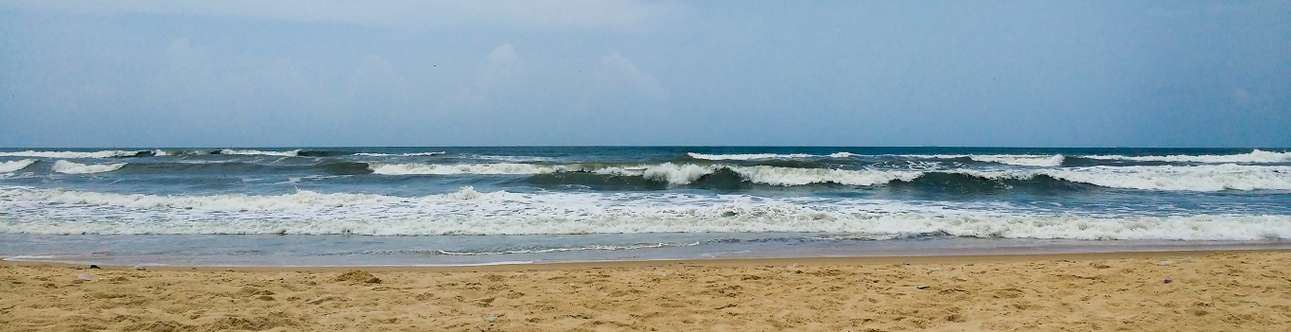 Panambur beach in Mangalore	