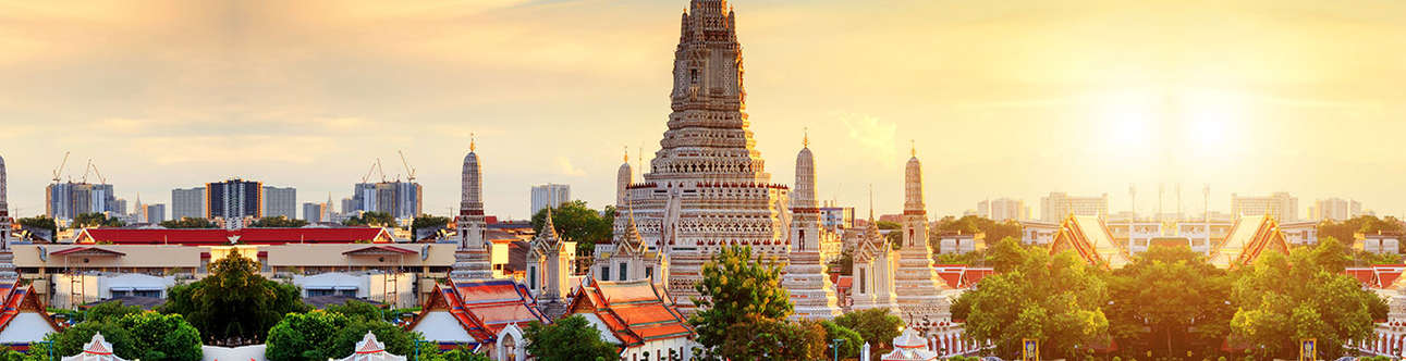 The Wat Arun temple in Bangkok