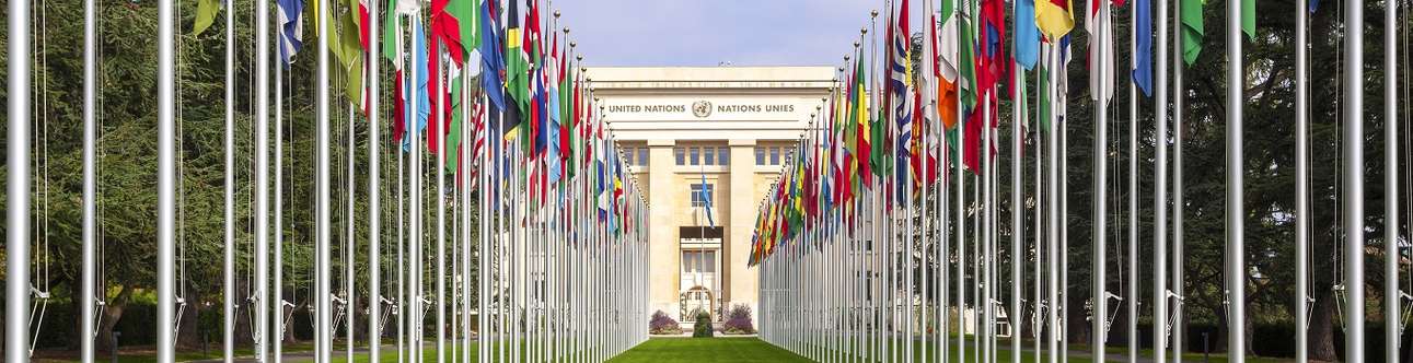 Palace Of Nations In Geneva