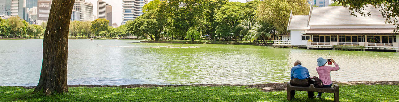 Lumpini Park In Bangkok