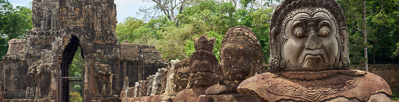 Angkor Thom In Siem Reap